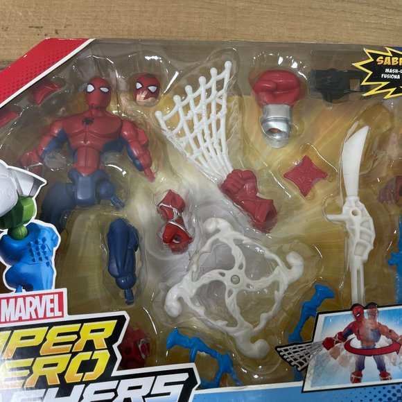 Marvel Super Hero Mashers Spider-Man Figure - Picture 4 of 10